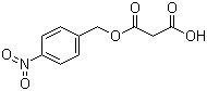 structure of CAS# 77359-11-6, 丙二酸单对硝基苄酯