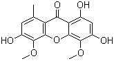 CAS # 773850-91-2, Drimiopsin D, 1,3,6-Trihydroxy-4,5-dimethoxy-8-methyl-9H-xanthen-9-one