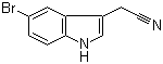 structure of CAS# 774-14-1, 5-Bromoindole-3-acetonitrile
