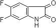 structure of CAS# 774-47-0, 5,6-Difluoroisatine