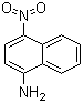 structure of CAS# 776-34-1, 4-Nitro-1-naphthylamine