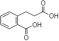 structure of CAS# 776-79-4, 2-Carboxyhydrocinnamic acid