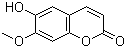 Isoscopoletin molecular structure (CAS 776-86-3)