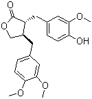 structure of CAS# 7770-78-7, 牛蒡子苷元
