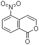 structure of CAS# 77747-69-4, 5-Nitroisochromen-1-one
