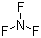 structure of CAS# 7783-54-2, Nitrogen trifluoride
