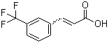structure of CAS# 779-89-5, 3-(Trifluoromethyl)cinnamic acid