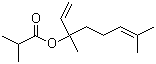 CAS # 78-35-3, Linalyl isobutyrate, 3,7-Dimethylocta-1,6-dien-3-yl isobutyrate, Isobutyric acid 1,5-dimethyl-1-vinyl-4-hexenyl ester
