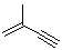 structure of CAS# 78-80-8, 2-Methyl-1-buten-3-yne