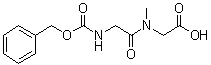structure of CAS# 7801-91-4, N-苄氧羰基甘氨酰肌氨酸
