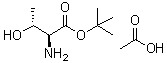 CAS # 78061-03-7, L-Threonine 1,1-dimethylethyl ester acetate (salt)