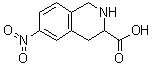 CAS # 780739-71-1, 1,2,3,4-Tetrahydro-6-nitro-3-isoquinolinecarboxylic acid