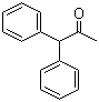 structure of CAS# 781-35-1, 1,1-Diphenylacetone