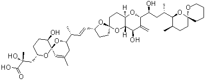 structure of CAS# 78111-17-8, 35-Demethyldinophysistoxin 1