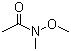 structure of CAS# 78191-00-1, N-甲氧基-N-甲基乙酰胺