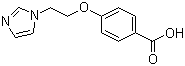 CAS # 78218-09-4, Dazoxiben, 4-(2-(1H-Imidazol-1-yl)ethoxy)-benzoic acid