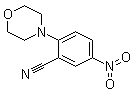 structure of CAS# 78252-11-6, 2-(4-吗啉基)-5-硝基苯甲腈