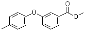 structure of CAS# 78303-09-0, 3-(4-甲基苯氧基)苯甲酸甲酯