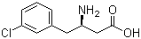 CAS # 785038-49-5, (R)-3-Amino-4-(3-chlorophenyl)butyric acid