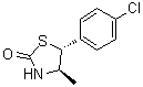 CAS 登录号：78587-59-4, 反式-5-(4-氯苯基)-4-甲基-2-噻唑烷酮