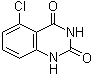 structure of CAS# 78754-81-1, 5-氯喹唑啉-2,4(1H,3H)-二酮