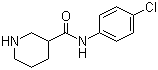 CAS 登录号：787546-33-2, N-(4-氯苯基)哌啶-3-甲酰胺
