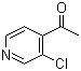 structure of CAS# 78790-82-6, 4-Acetyl-3-chloropyridine