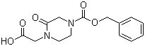 CAS # 78818-17-4, 2-Oxo-4-[(phenylmethoxy)carbonyl]-1-piperazineacetic acid