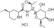 structure of CAS# 78822-40-9, 吡利霉素盐酸盐