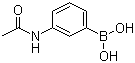 structure of CAS# 78887-39-5, 3-乙酰胺基苯硼酸