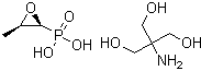structure of CAS# 78964-85-9, Fosfomycin tromethamine