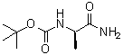 structure of CAS# 78981-25-6, N-(tert-Butoxycarbonyl)-D-alaninamideButoxycarbonyl-D-alanine amide