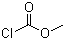 氯甲酸甲酯分子结构 (CAS 79-22-1)