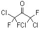 1,1,3-三氯-1,3,3-三氟-2-丙酮分子结构 (CAS 79-52-7)