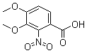 structure of CAS# 79025-28-8, 3,4-Dimethoxy-2-nitrobenzoic acid