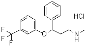 CAS # 79088-29-2, N-Methyl-gamma-[3-(trifluoromethyl)phenoxy]benzenepropanamine hydrochloride