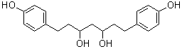 structure of CAS# 79120-40-4, 1,7-二(4-羟基苯基)-3,5-庚二醇