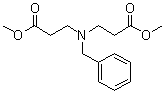 structure of CAS# 793-19-1, 3,3'-(苄基亚氨基)二丙酸二甲酯