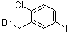 structure of CAS# 793695-85-9, 2-(Bromomethyl)-4-iodochlorobenzene