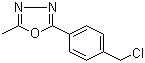 CAS # 79383-00-9, 2-(4-Chloromethylphenyl)-5-methyl-1,3,4-oxadiazole