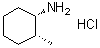 structure of CAS# 79389-39-2, (1S,2R)-2-甲基环己胺盐酸盐