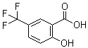 structure of CAS# 79427-88-6, 5-Trifluoromethyl-2-hydroxybenzoic acid