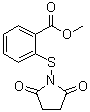 CAS 登录号：79498-82-1, N-(2-甲氧羰基苯硫基)琥珀酰亚胺