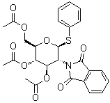 CAS # 79528-49-7, Phenyl 2-deoxy-2-(1,3-dihydro-1,3-dioxo-2H-isoindol-2-yl)-1-thio-beta-D-glucopyranoside 3,4,6-triacetate