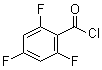 structure of CAS# 79538-29-7, 2,4,6-Trifluorobenzoyl chloride
