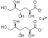 structure of CAS# 79580-64-6, 3-Deoxy-D-arabino-hexonic acid calcium salt