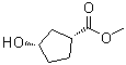 CAS # 79598-73-5, cis-3-Hydroxycyclopentanecarboxylic acid methyl ester