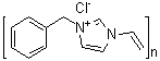 CAS 登录号：79637-05-1, 1-乙烯基-3-苄基-1H-咪唑鎓氯化物均聚物
