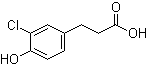 CAS # 79669-18-4, 3-Chloro-4-hydroxybenzenepropanoic acid
