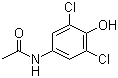 CAS # 79694-26-1, 3',5'-Dichloro-4'-hydroxyacetanilide, 4-Acetamido-2,6-dichlorophenol, N-(3,5-Dichloro-4-hydroxyphenyl)acetamide